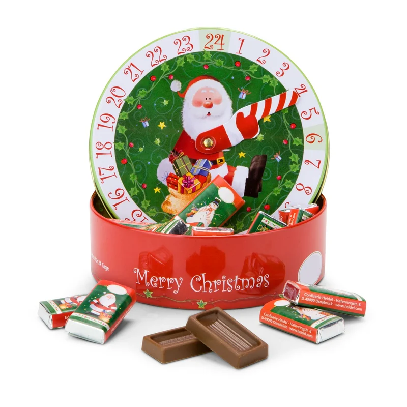Runder Schokoladen Adventskalender – Geschenkset