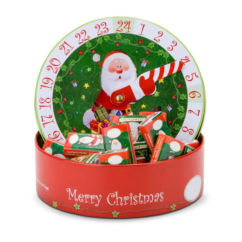Runder Schokoladen Adventskalender – Geschenkset