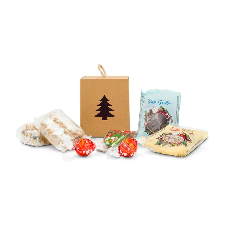 Süße Tannenbaumbox – Geschenkset