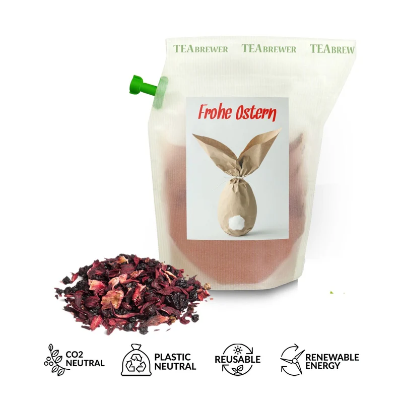 Oster-Tee Tasty Berry – Tee-Geschenk im Brühbeutel