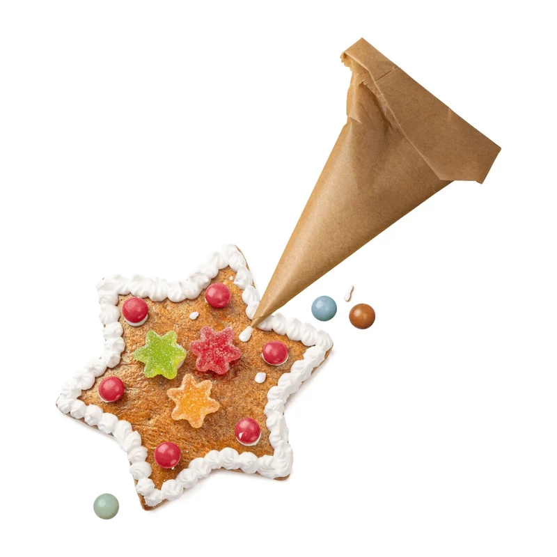 Kreativset Lebkuchenfiguren, Dekorier-Set mit 5 Figuren – Geschenkset