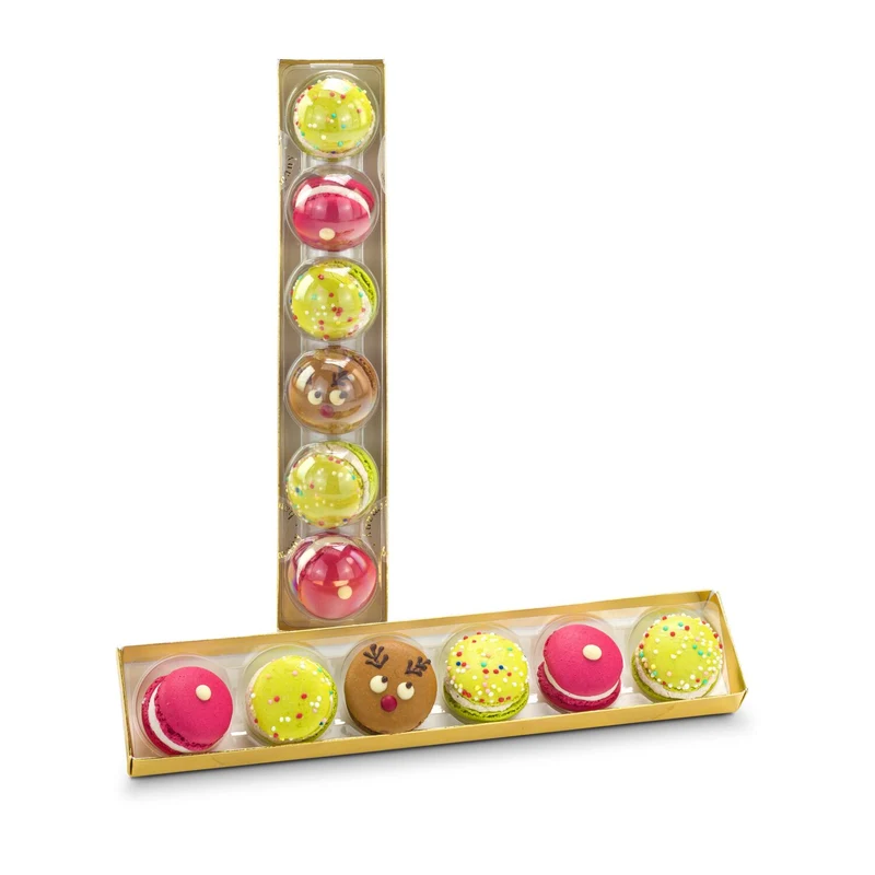 Weihnachts-Macarons – Geschenkset
