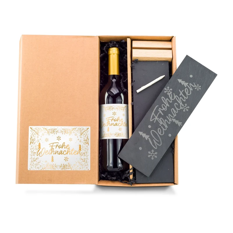 Schiefer & Wein – Geschenkset