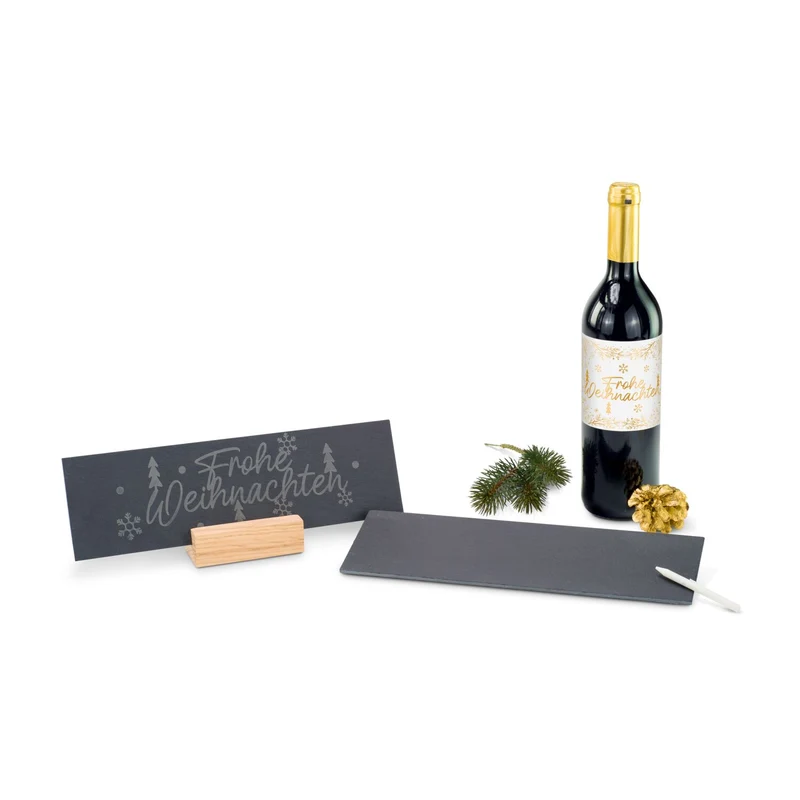 Schiefer & Wein – Geschenkset