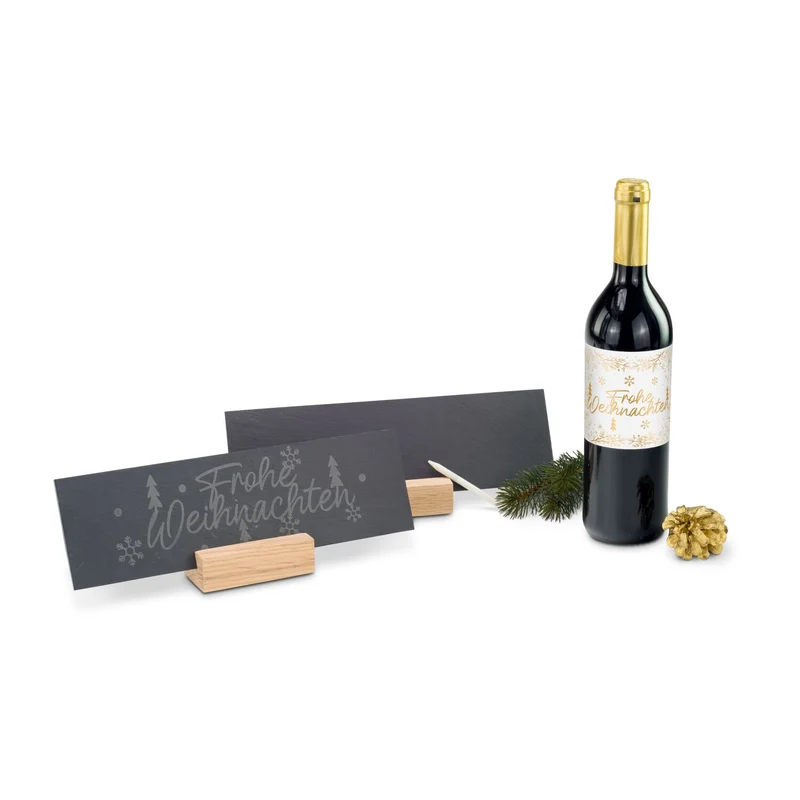 Schiefer & Wein – Geschenkset