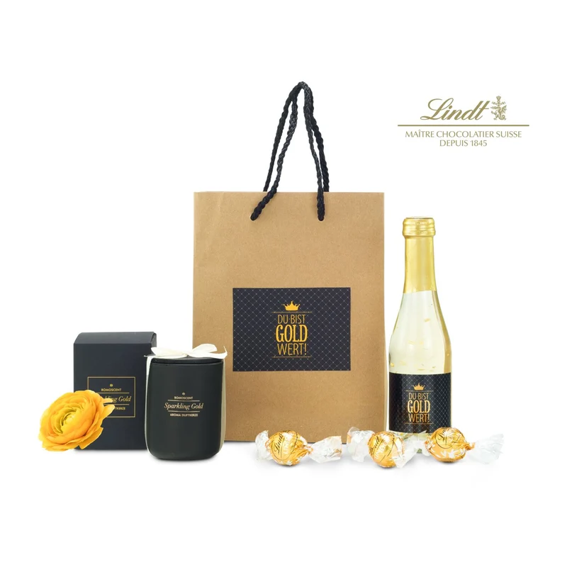 Du bist Gold wert Tüte – Geschenkset