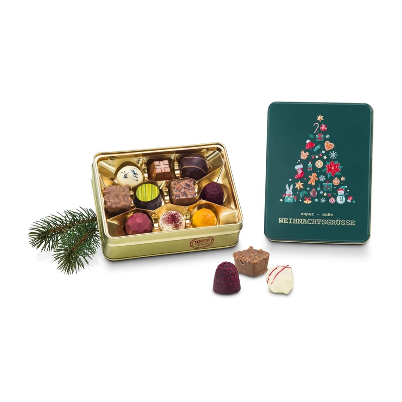 Süße Tannenbaumgrüße – Geschenkset
