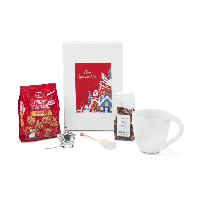 Weihnachtliche Teebox – Geschenkset