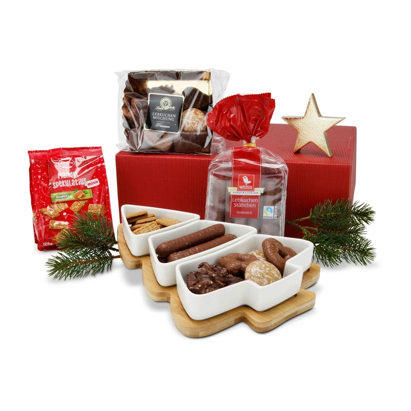 Süßer Weihnachtsbaum – Geschenkset