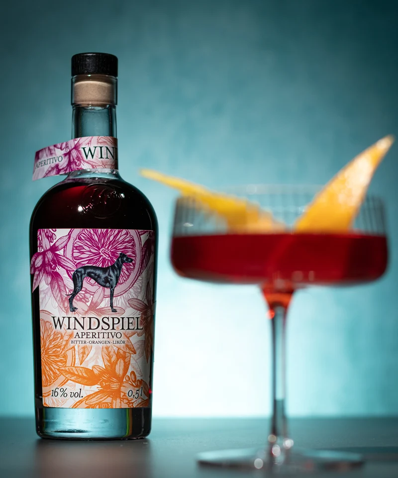 Windspiel Aperitivo Bitter-Orangen-Likör