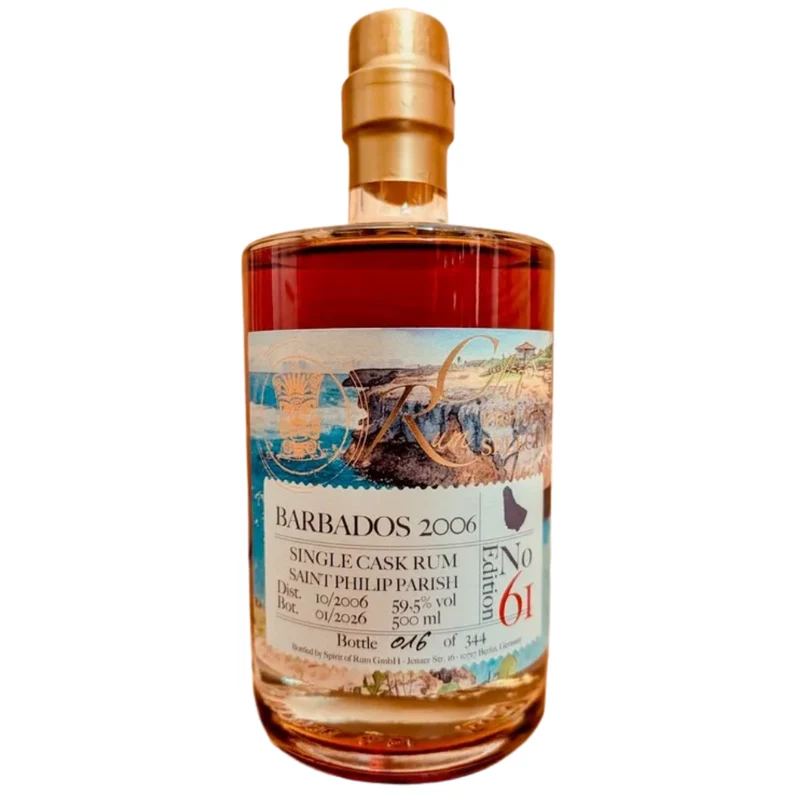 Rumclub Private Selection Ed.61 Barbados 2006 59,5% 0,5l