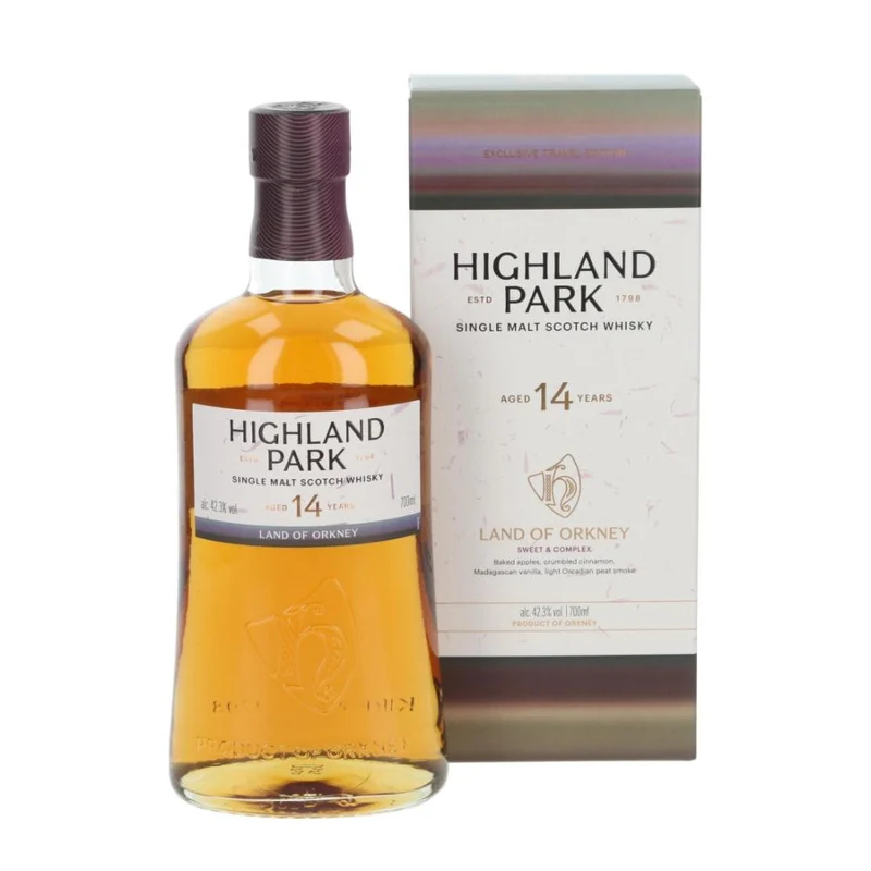 Highland Park 14 Jahre Land of Orkney 42,3% 0,7l