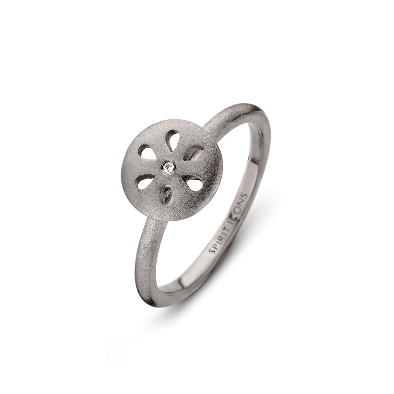 FLORA CHIC RING BW CZ