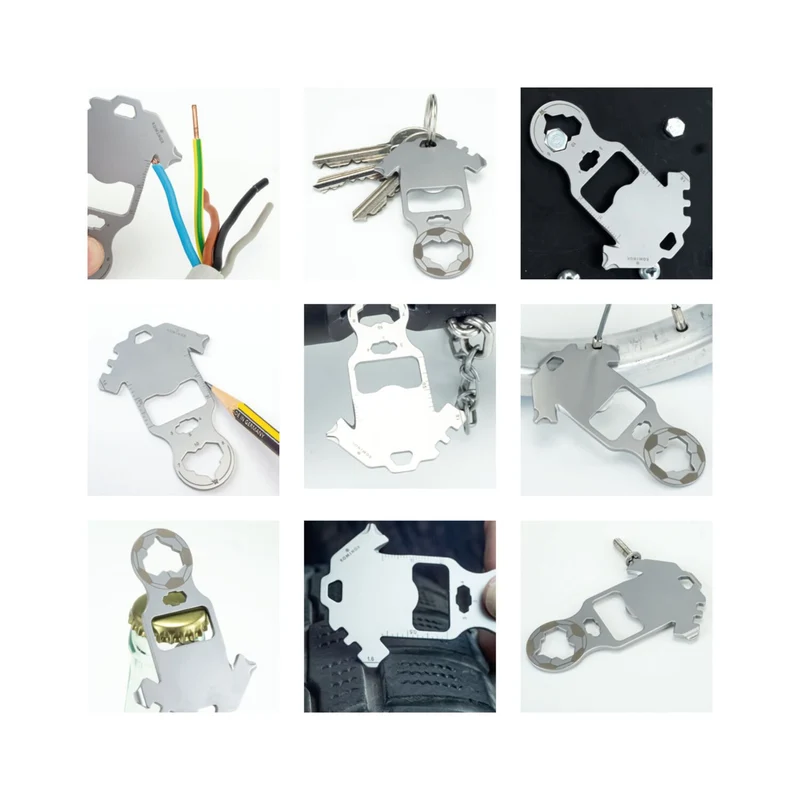 Key Tool Football WM Edition, 18 Funktionen – Multitool-Geschenk