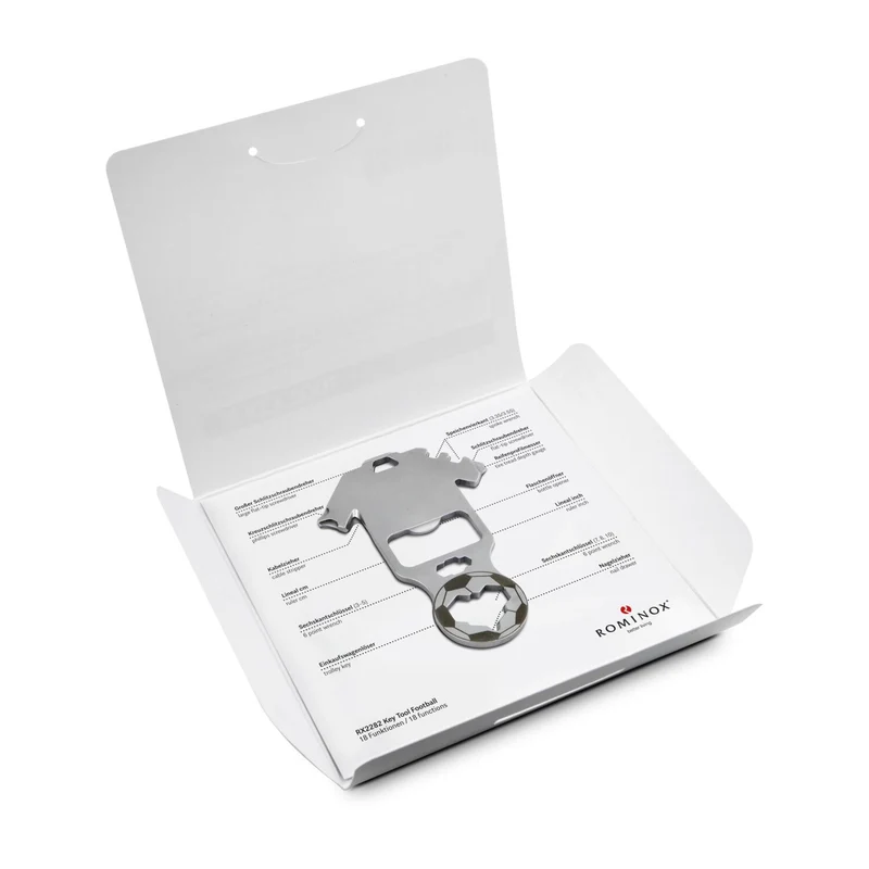Key Tool Football WM Edition, 18 Funktionen – Multitool-Geschenk