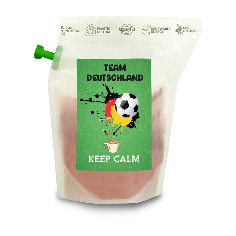 Fußball Team Deutschland Keep Calm, Tee im Brühbeutel – Geschenkset