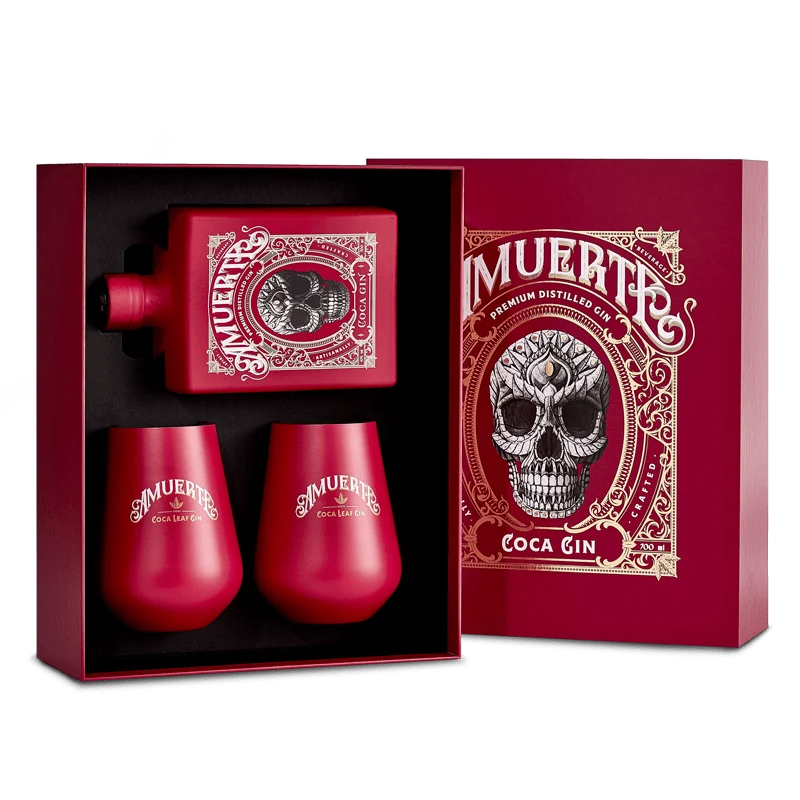 Amuerte Geschenkbox Rot