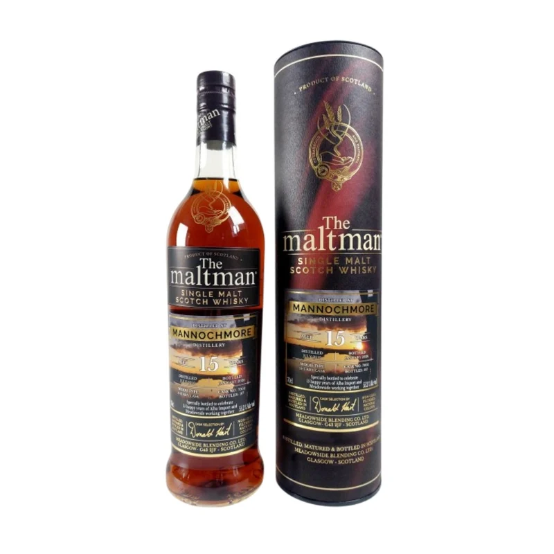 Mannochmore 15 Jahre 2010/2026 The Maltman Sherry Cask 55,2% 0,7l