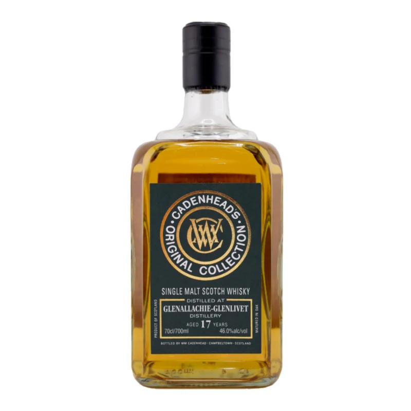 Glenallachie-Glenlivet 17 Jahre Cadenhead Original Collection 46% 0,7l