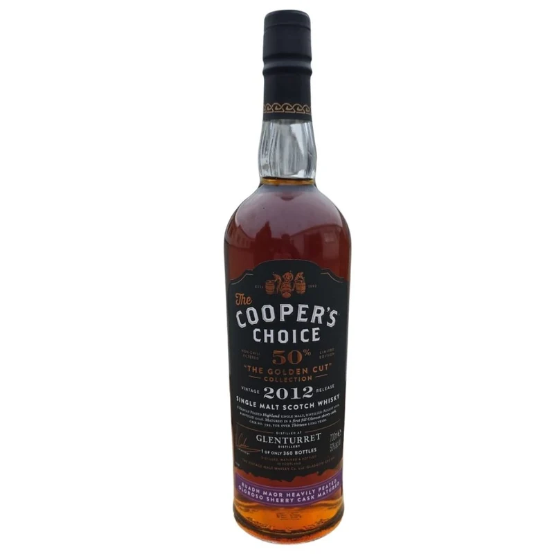 Glenturret (Ruadh Maor) 13 Jahre Coopers Choice The Golden Cut Oloroso Sherry Cask 50% 0,7l