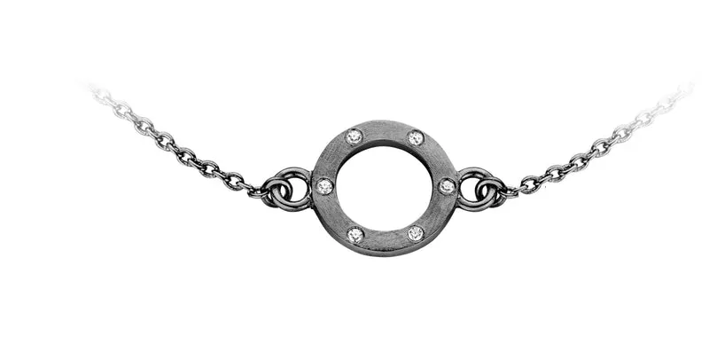 WHEEL BRACELET BW CZ
