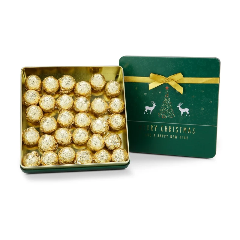 Weihnachtliche Champagnertrüffel – Geschenkset