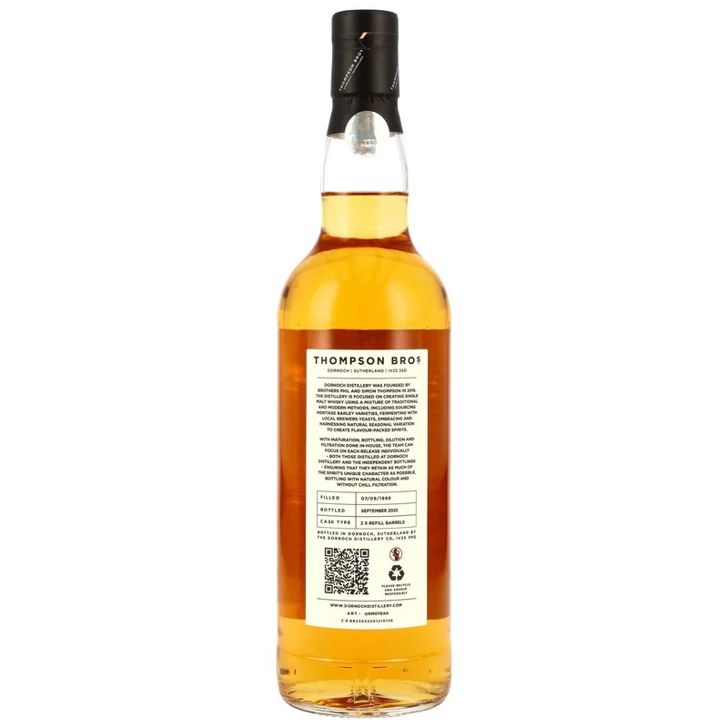 Aldunie 1998/2025 27 Jahre Thompson Bros. Blended Malt 52,5% 0,7l