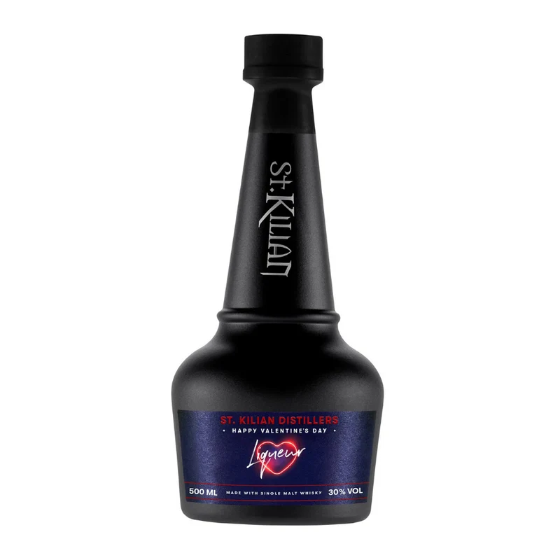 St.Kilian Liqueur Valentinstags Edition Made with Single Malt Whisky 30% 0,5l