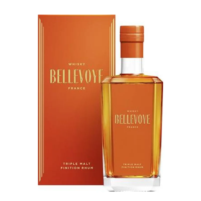 Bellevoye Orange Triple Malt Whisky Finition Rhum 40% 0,7l