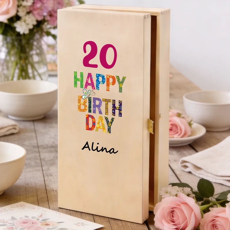 Individuelles Sekt Geschenkset zum Geburtstag mit deinem Wunschnamen