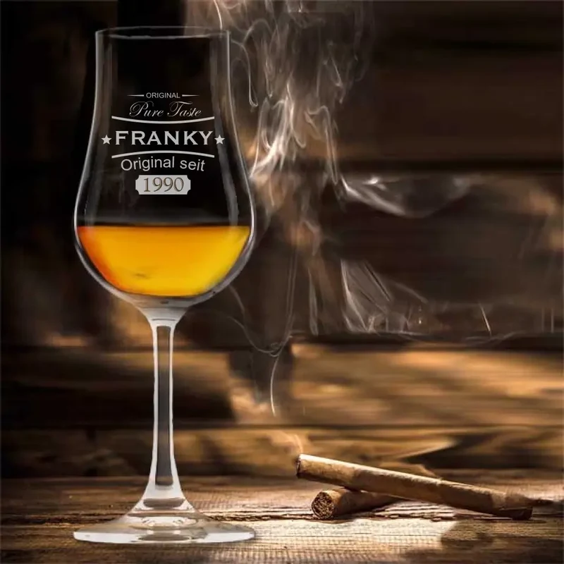 Whiskyglas mit Gravur als Geschenk
