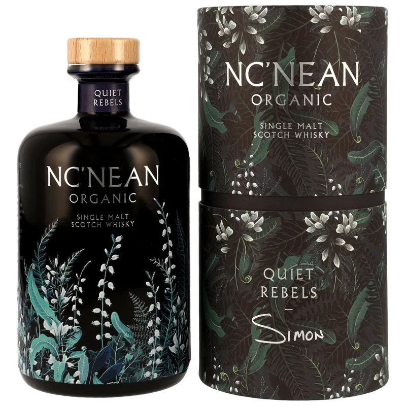 Nc'nean Organic Single Malt Stout Cask Finish Quiet Rebels: Simon 48,5% 0,7l