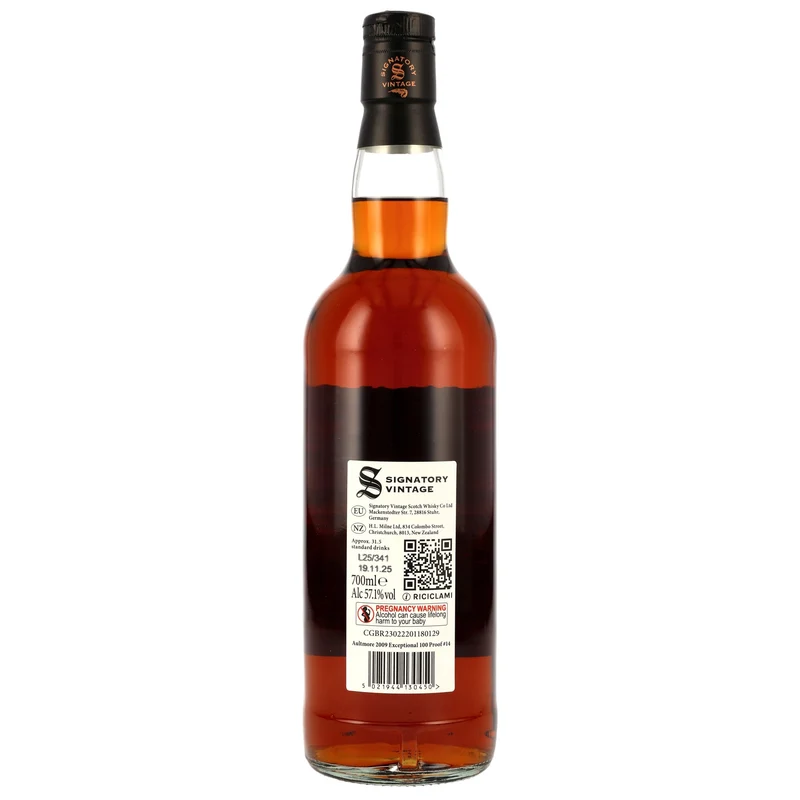 Aultmore 16 Jahre 100 Proof Exceptional Cask Edition #14 Signatory Vintage 57,1% 0,7l