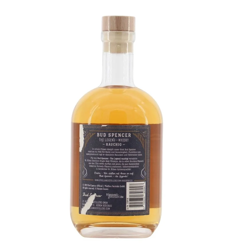 B-Ware St.Kilian Bud Spencer The Legend (Rauchig) Batch 3 49% 0,7l