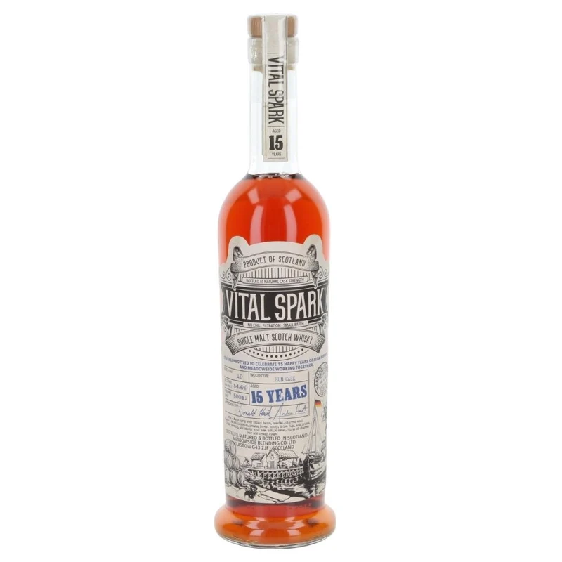 Vital Spark 15 Jahre 2009 The Maltman Rum Cask For Germany 54,6% 0,5l