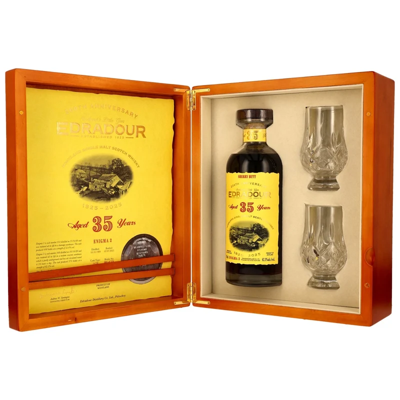 Edradour 1989/2025 35 Jahre Enigma Part 2 #368 200th Anniversary 62,3% vol. 700ml