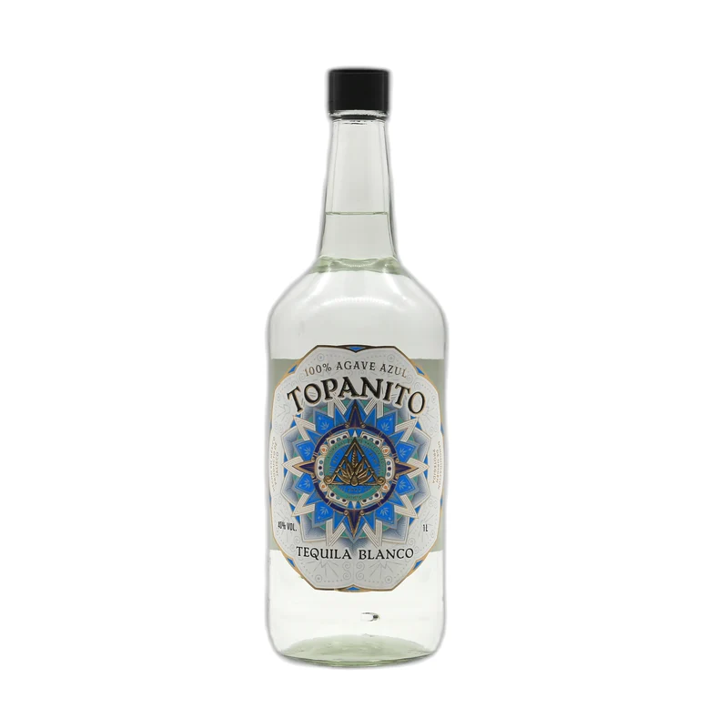 TOPANITO Blanco 100% Agave Tequila 1000ml