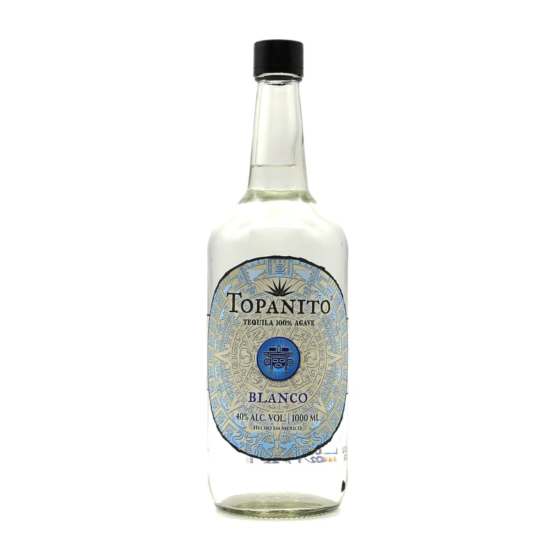 TOPANITO Blanco 100% Agave Tequila 1000ml