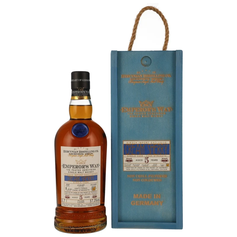 Emperor's Way | Cream Sherry Single Cask #1328 | 2019/2024 | Peated | 57,3%
