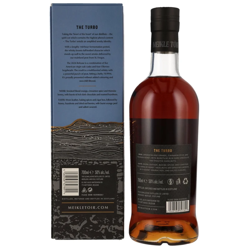 Meikle Toir | The Turbo 2024 - Heavily Peated | GlenAllachie | 5 Jahre | 50%