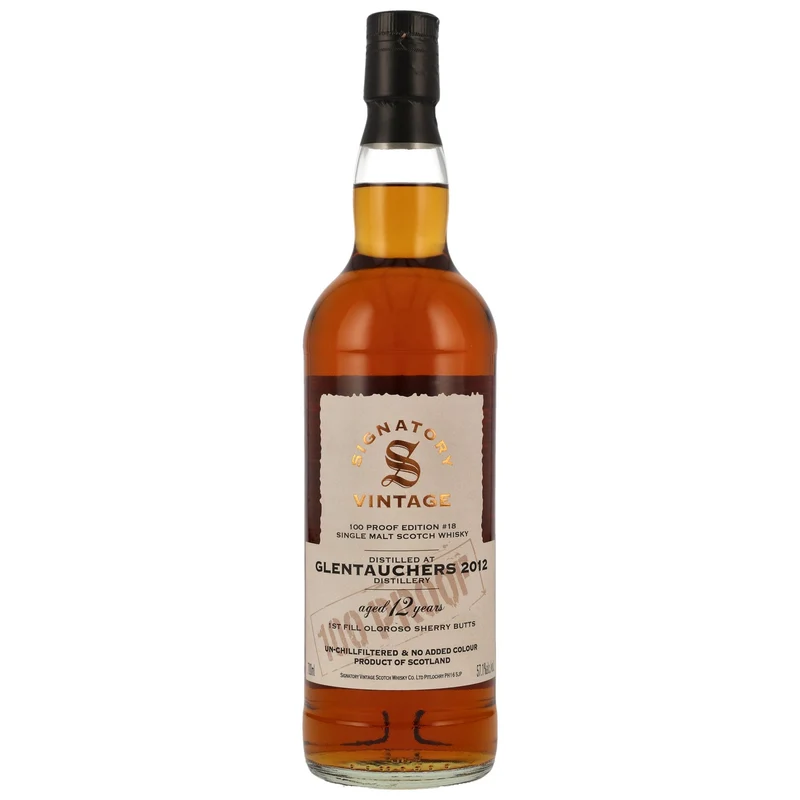 Glentauchers | 100 Proof Edition #18 | 12 Jahre | 2012/2024 | Signatory Vintage | 57,1%