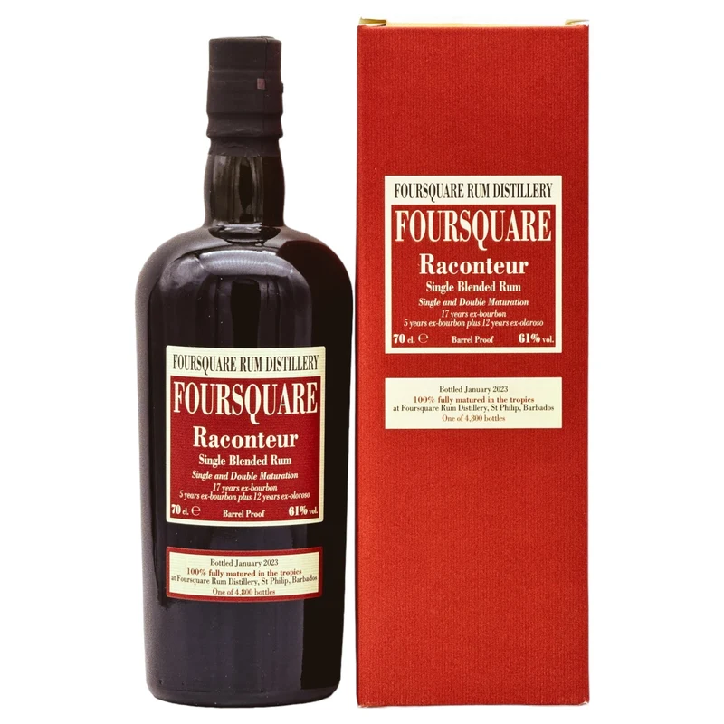 Foursquare Raconteur Single Blended Rum 2023 | 17 Years | 61%