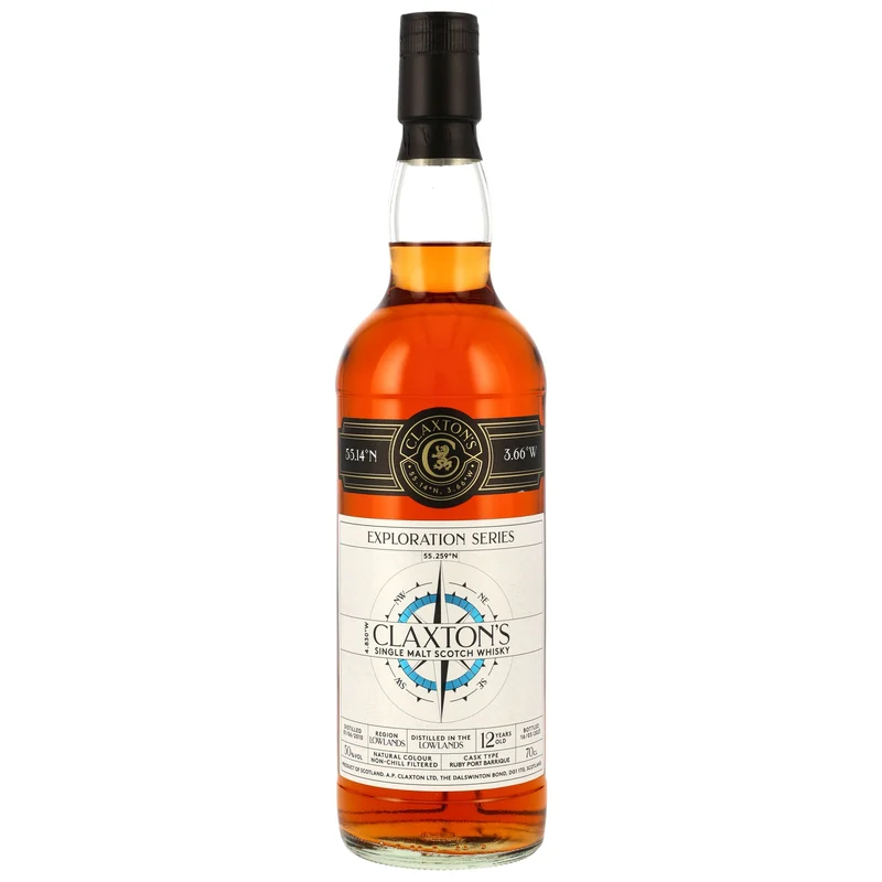 Secret Lowlands 12 Jahre 2010/2023 Ruby Port Cask (Claxtons) 50% 0,7l