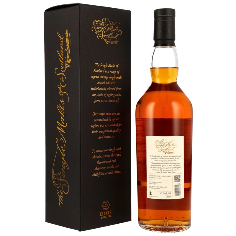 Ardnamurchan 6 Jahre 2017/2024 Hogshead #244 SMoS 63,7% 0,7l