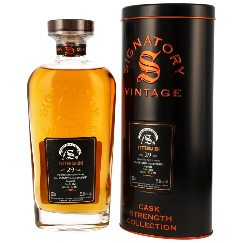 Fettercairn 29 Jahre 1995/2025 SV Symingtons Choice Cask #2824 59,8% 0,7l