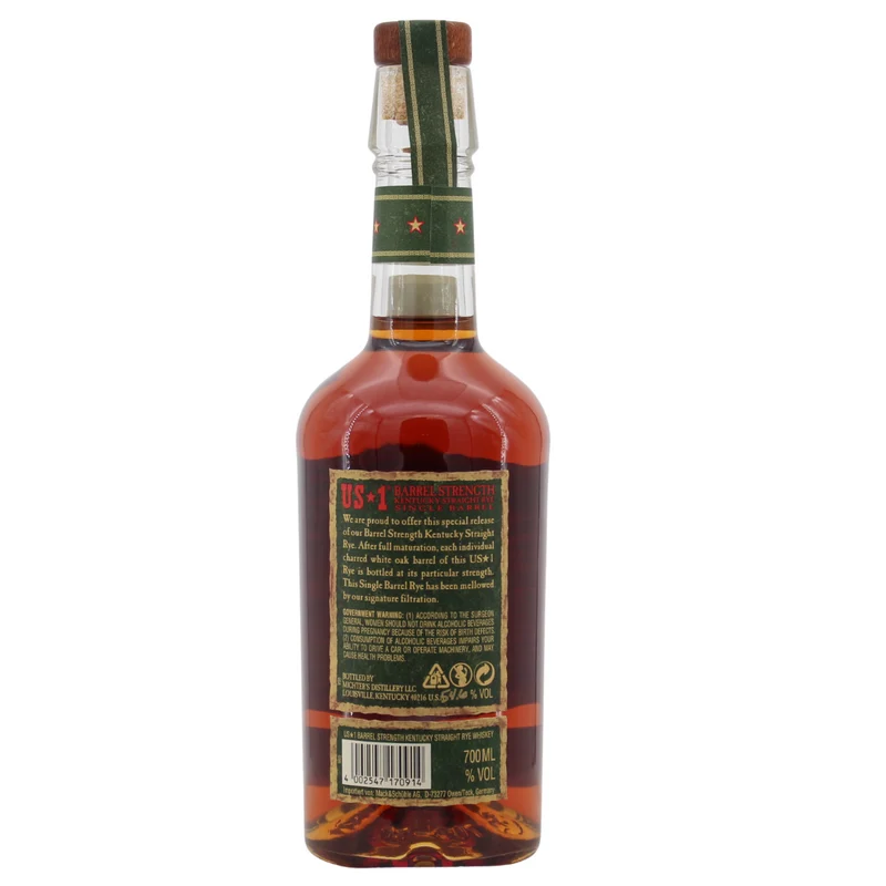 Michter's Rye Barrel Strength Limited Release 54,6% 0,7l