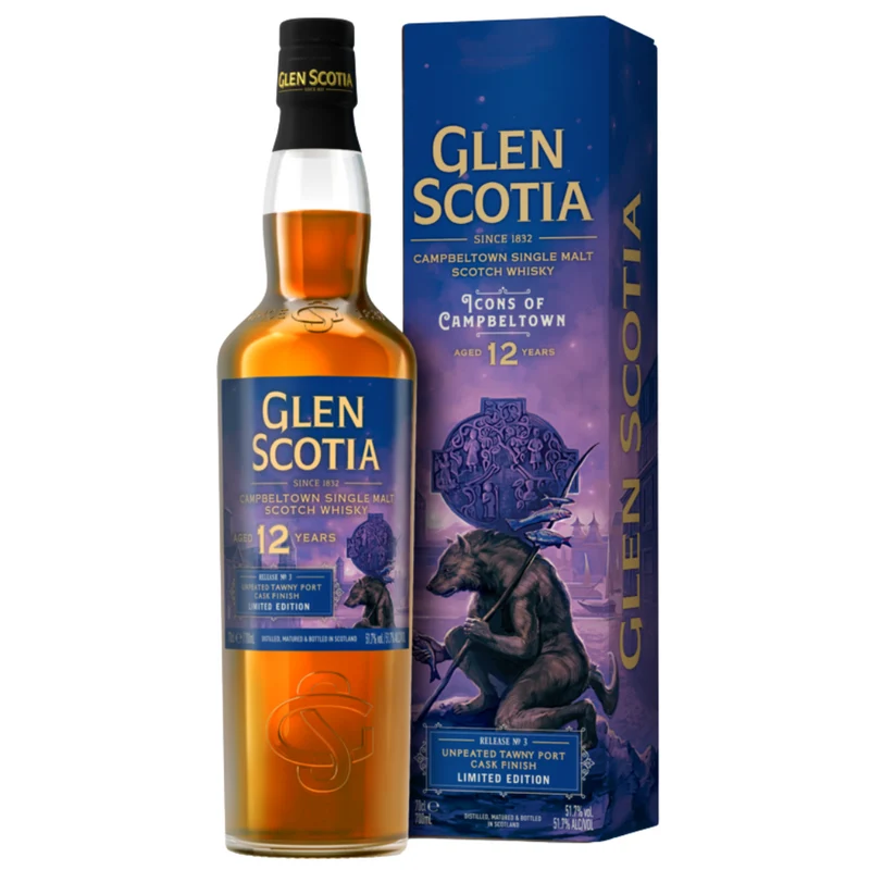Glen Scotia 12 Jahre Icons of Campbeltown No.3 The Wulver 51,7% 0,7l