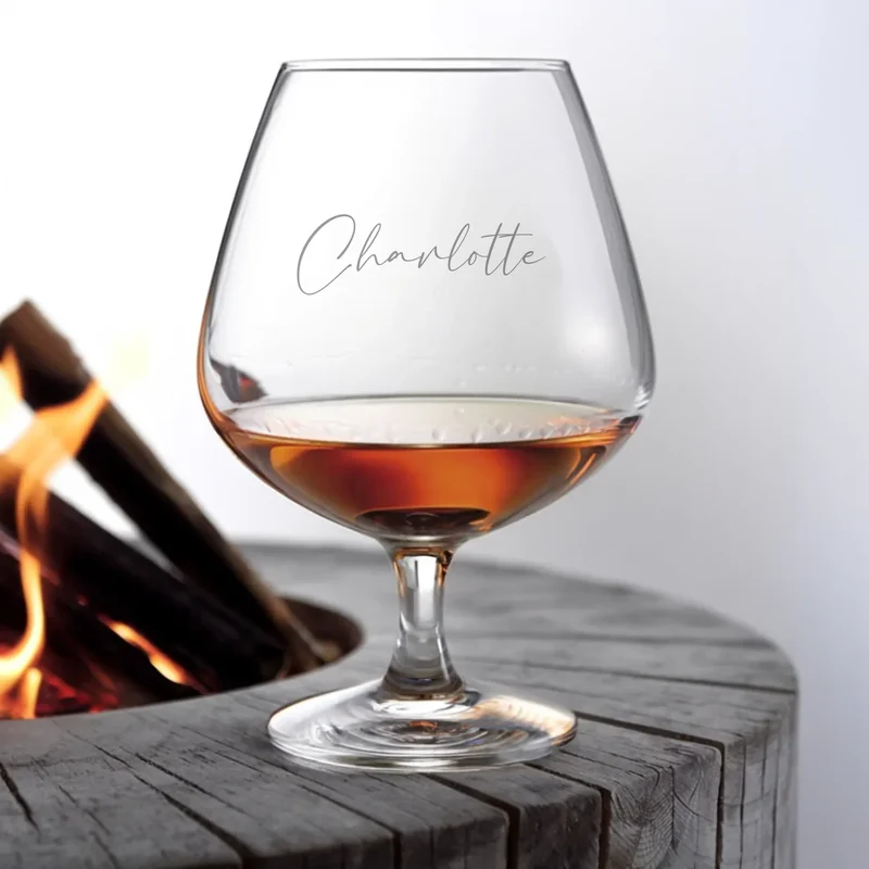 Cognacglas mit deinem Namen graviert