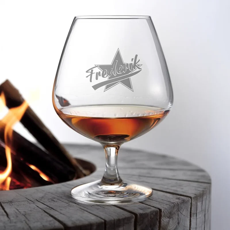 Persönlicher Cognacschwenker/ Weinbrandglas mit deinem Namen