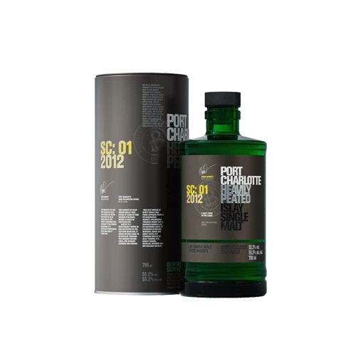 Port Charlotte SC: 01 2012 / 9 y. o. cask strength